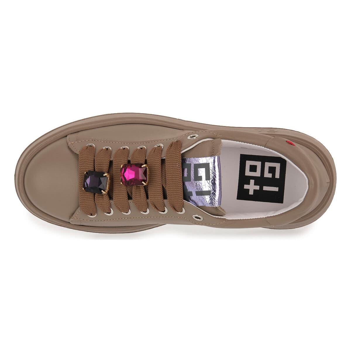 Women's Sneakers Gio + Brown