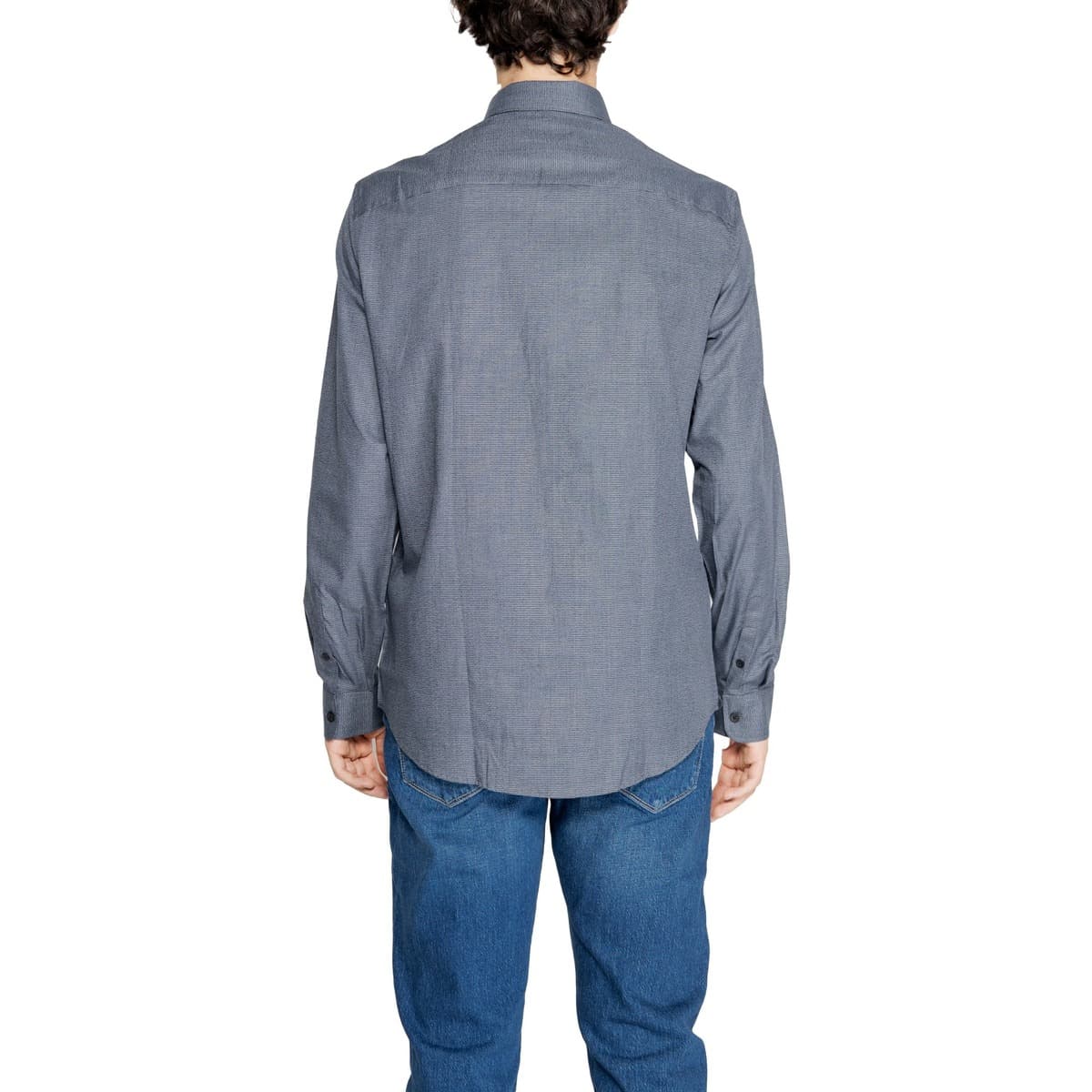 Men's Shirts EAX Blue