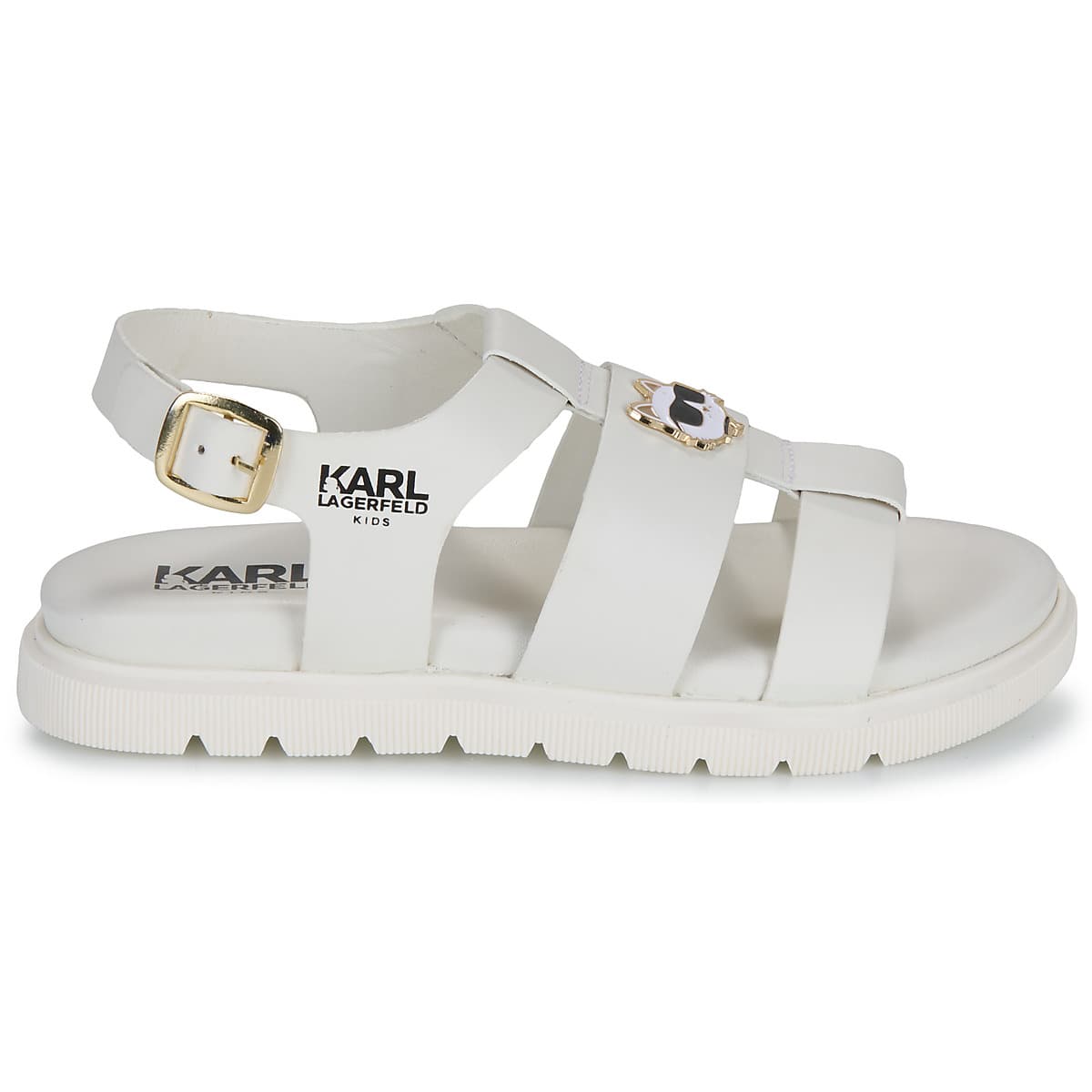 Girls' Sandals Karl Lagerfeld White