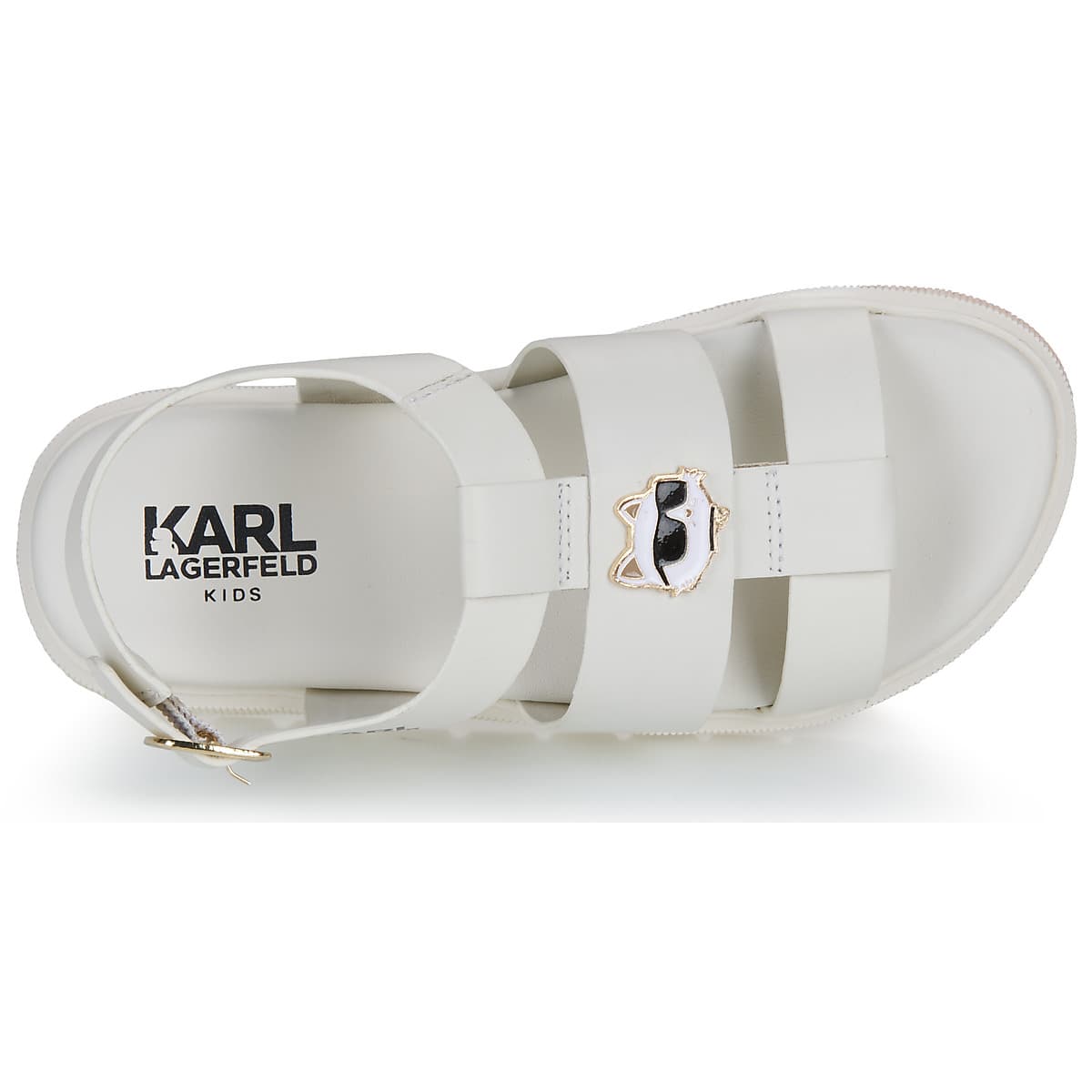 Girls' Sandals Karl Lagerfeld White