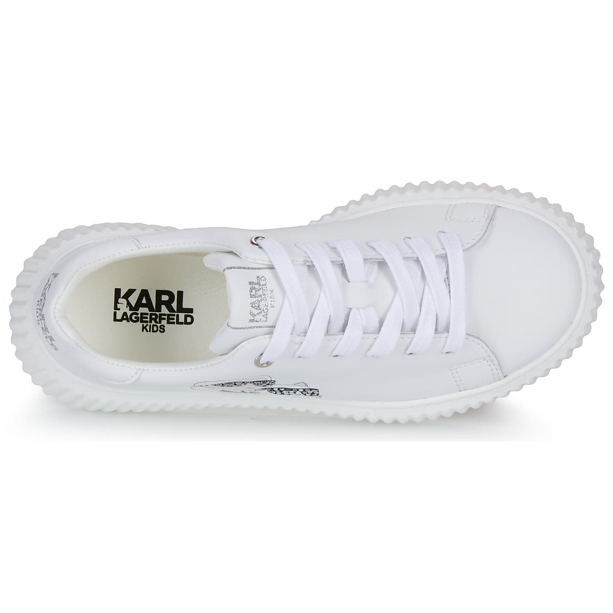 Girls' Sneakers Karl Lagerfeld White