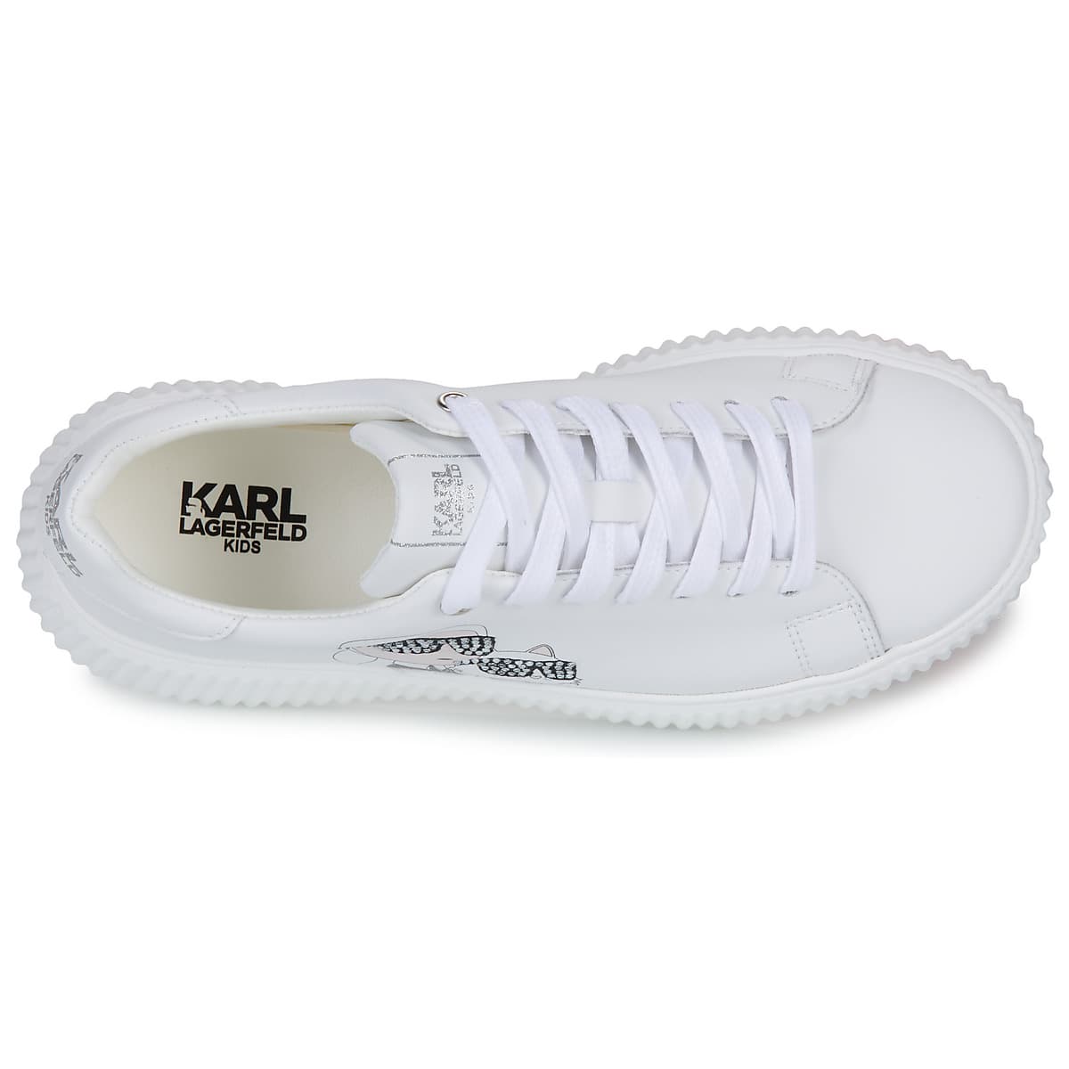 Girls' Sneakers Karl Lagerfeld White