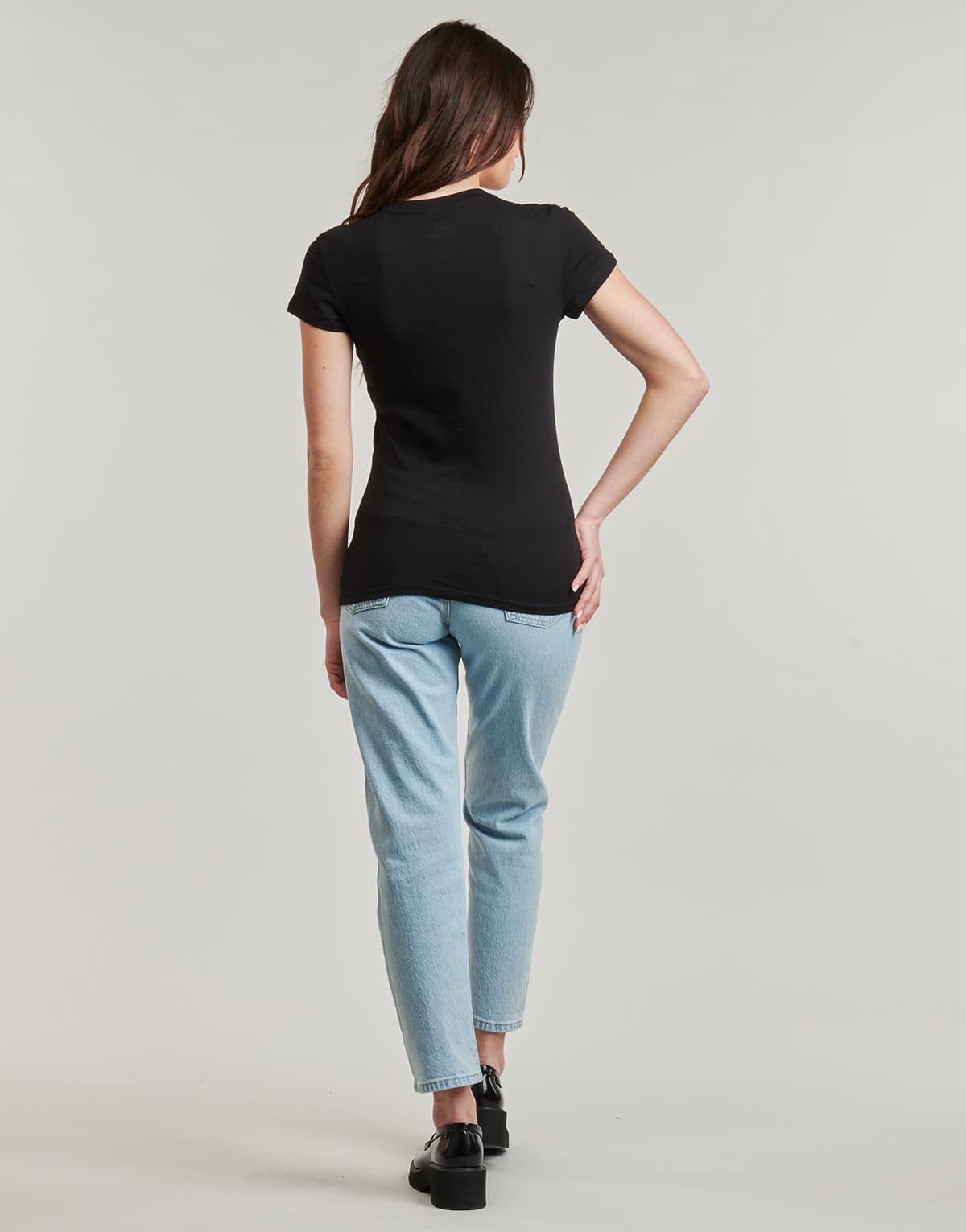 Women's T-Shirts Armani Exchange Black