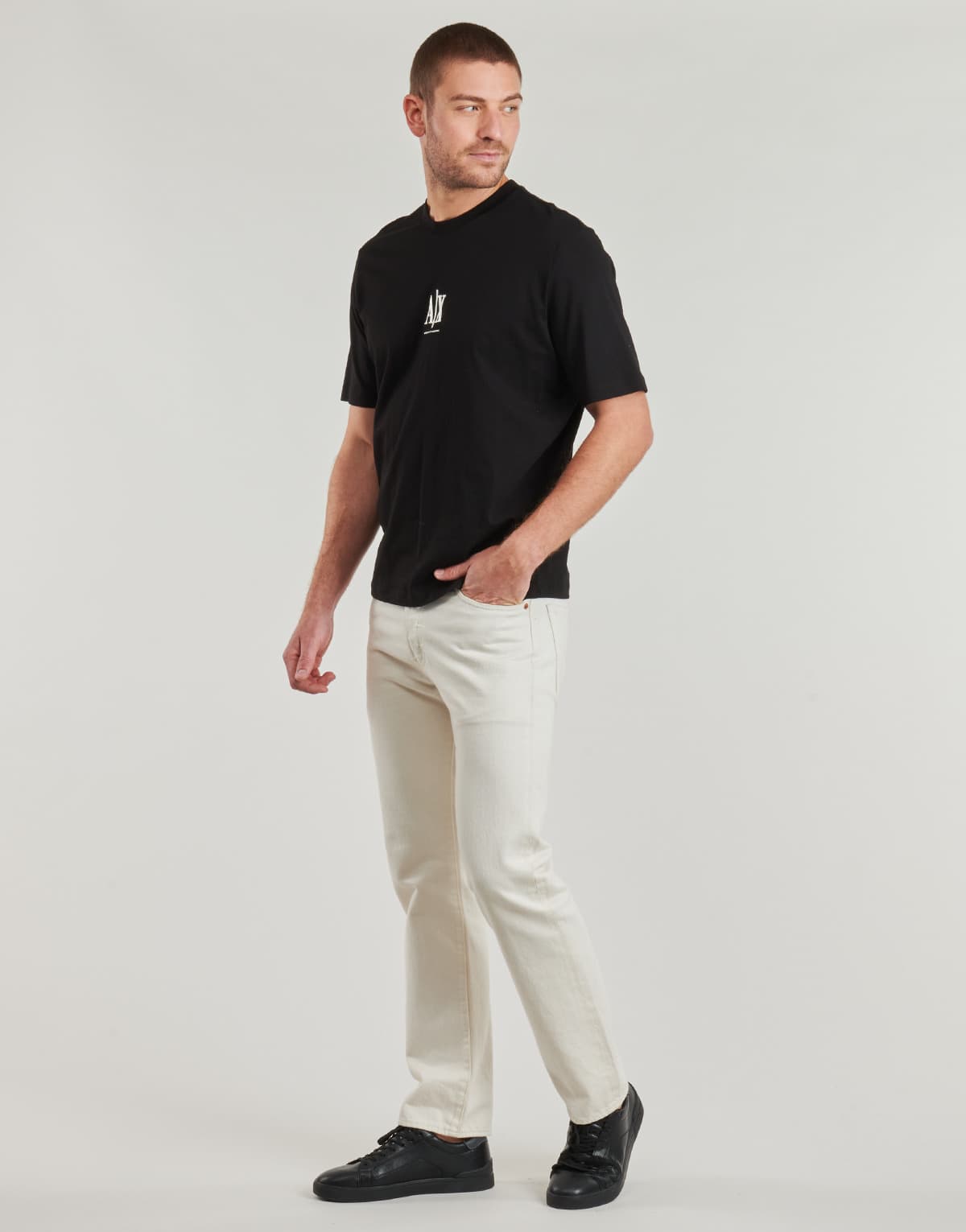 Men's T-Shirts Armani Exchange Black