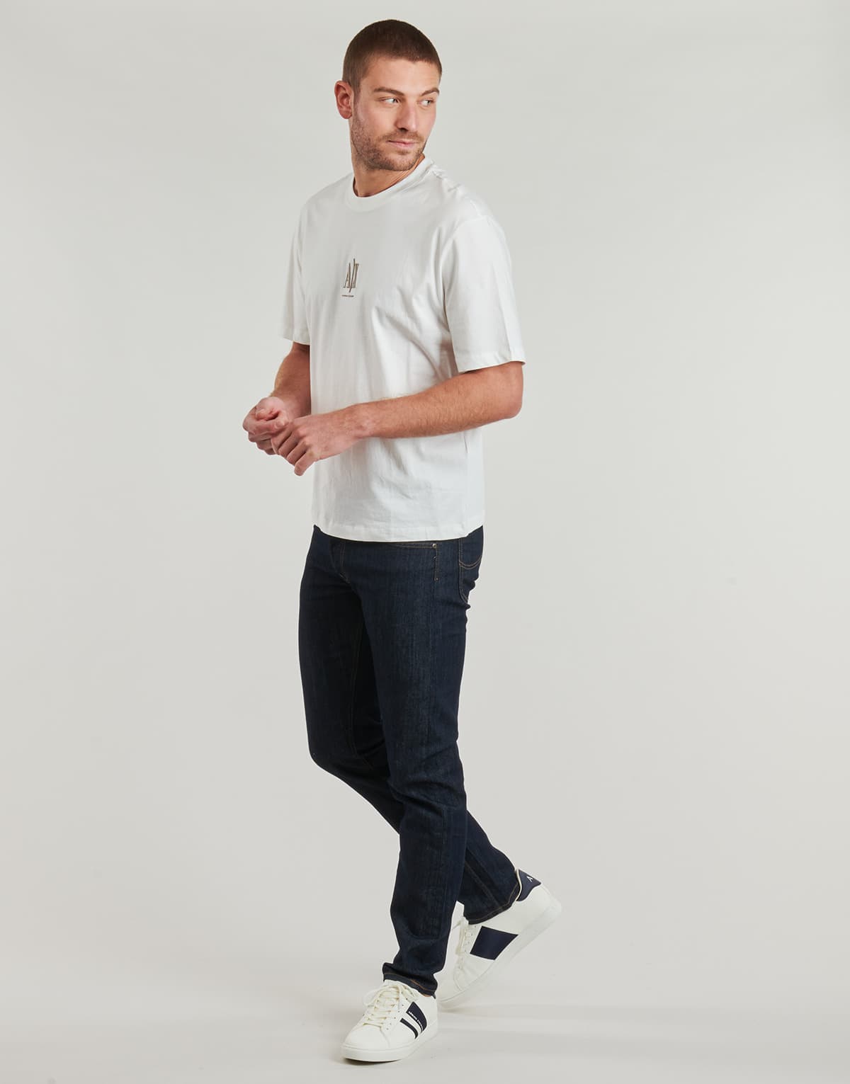 Men's T-Shirts Armani Exchange White