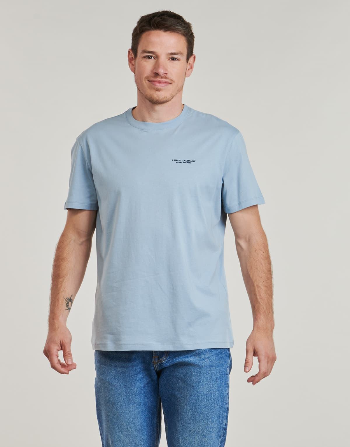 Men's T-Shirts Armani Exchange Blue