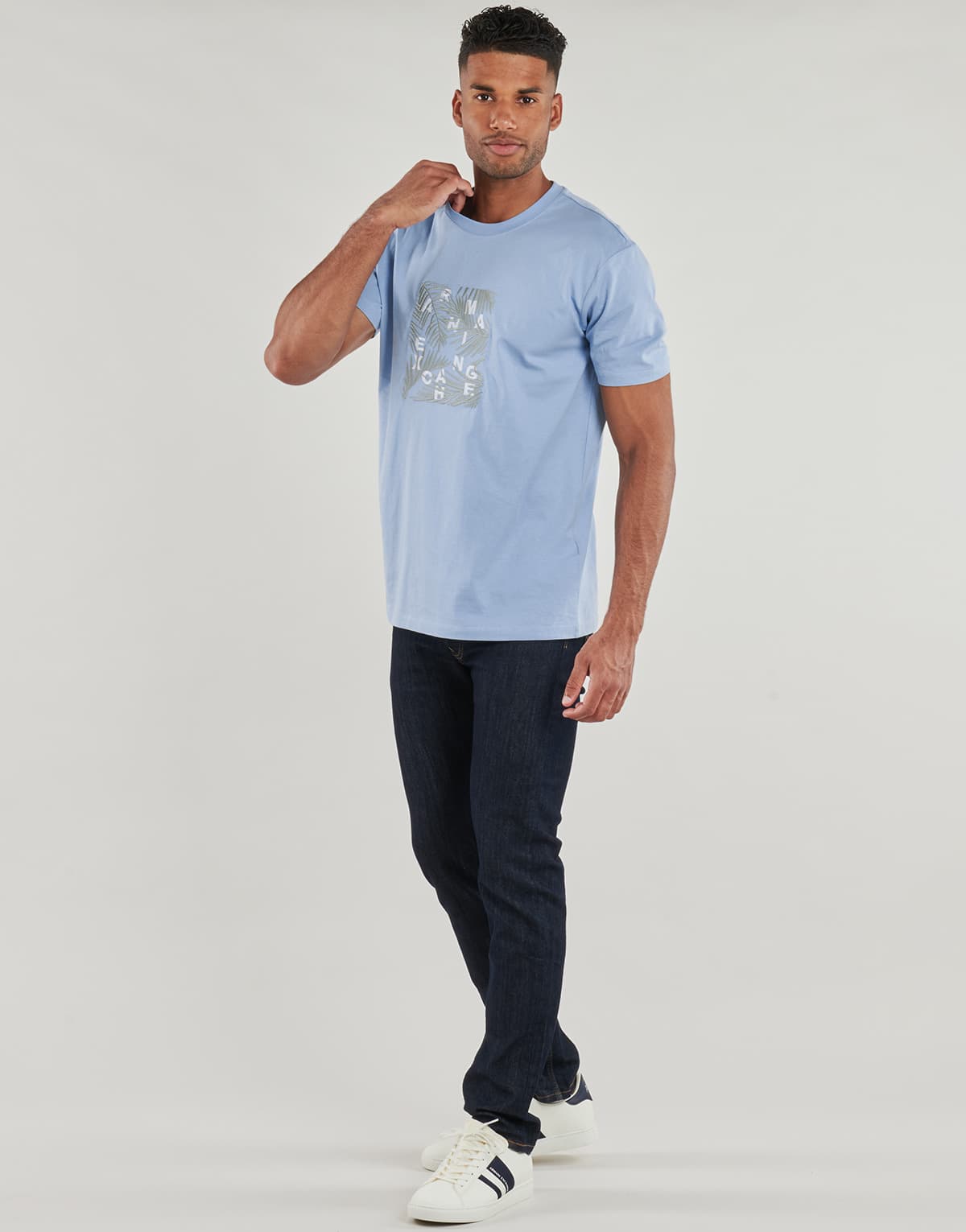 Men's T-Shirts Armani Exchange Blue