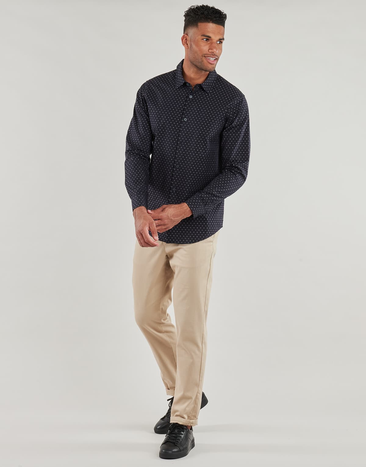 Men's Shirts Armani Exchange Black