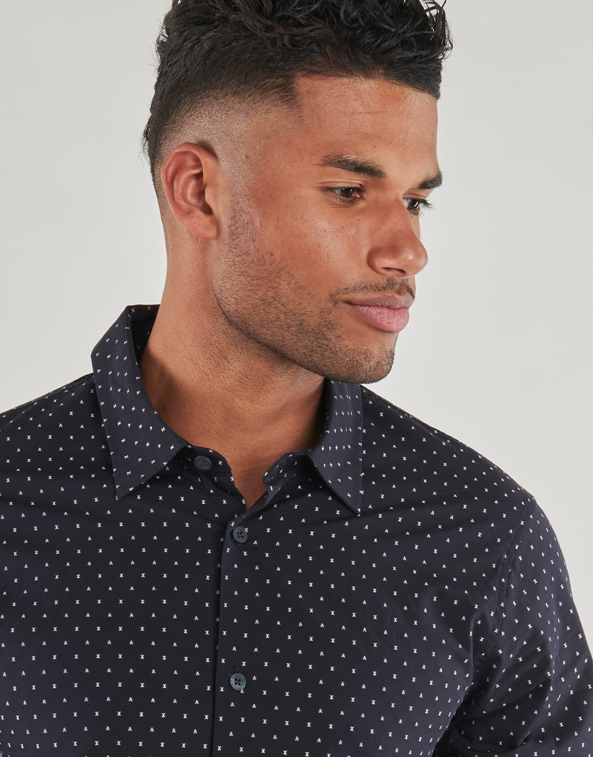 Men's Shirts Armani Exchange Black