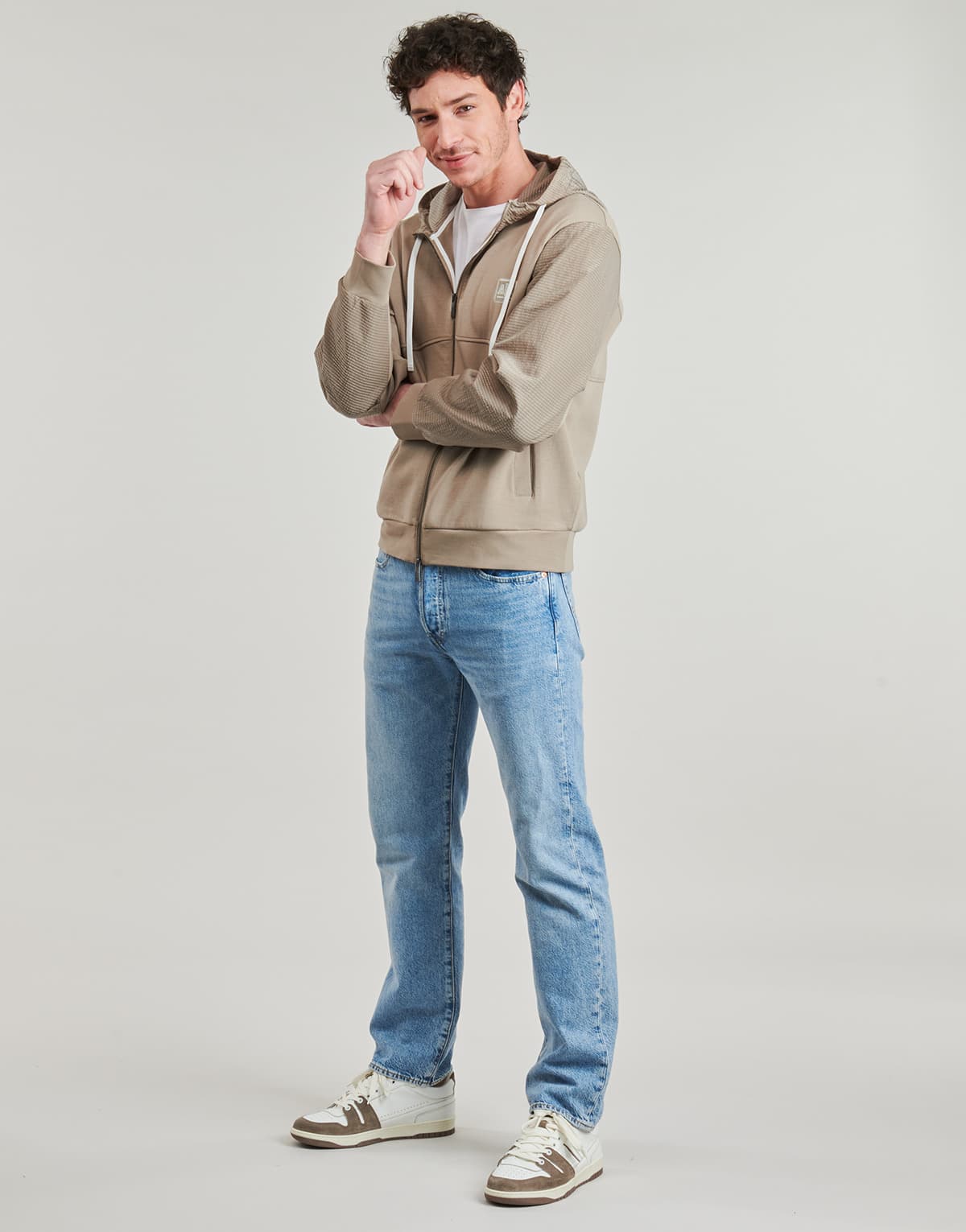 Men's Sweatshirts Armani Exchange Khaki