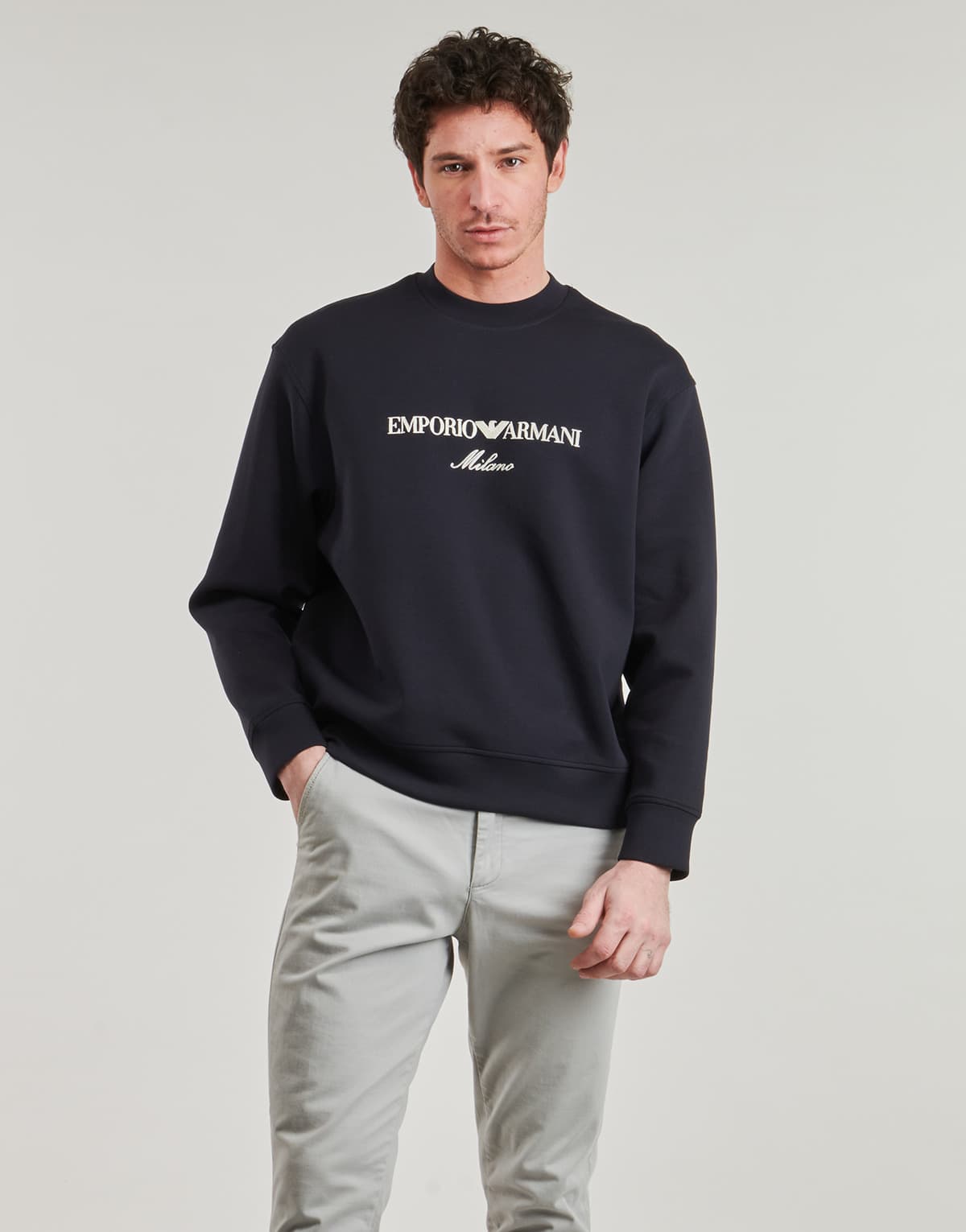 Men's Sports T-Shirts Emporio Armani Blue