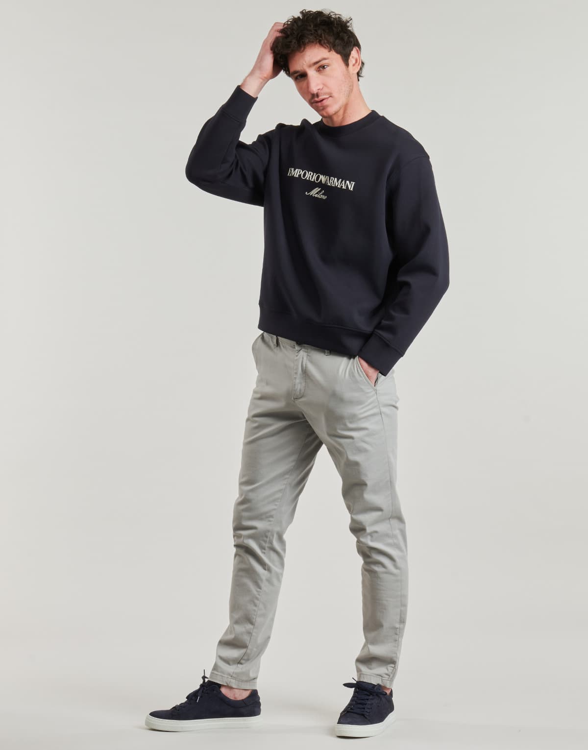 Men's Sports T-Shirts Emporio Armani Blue