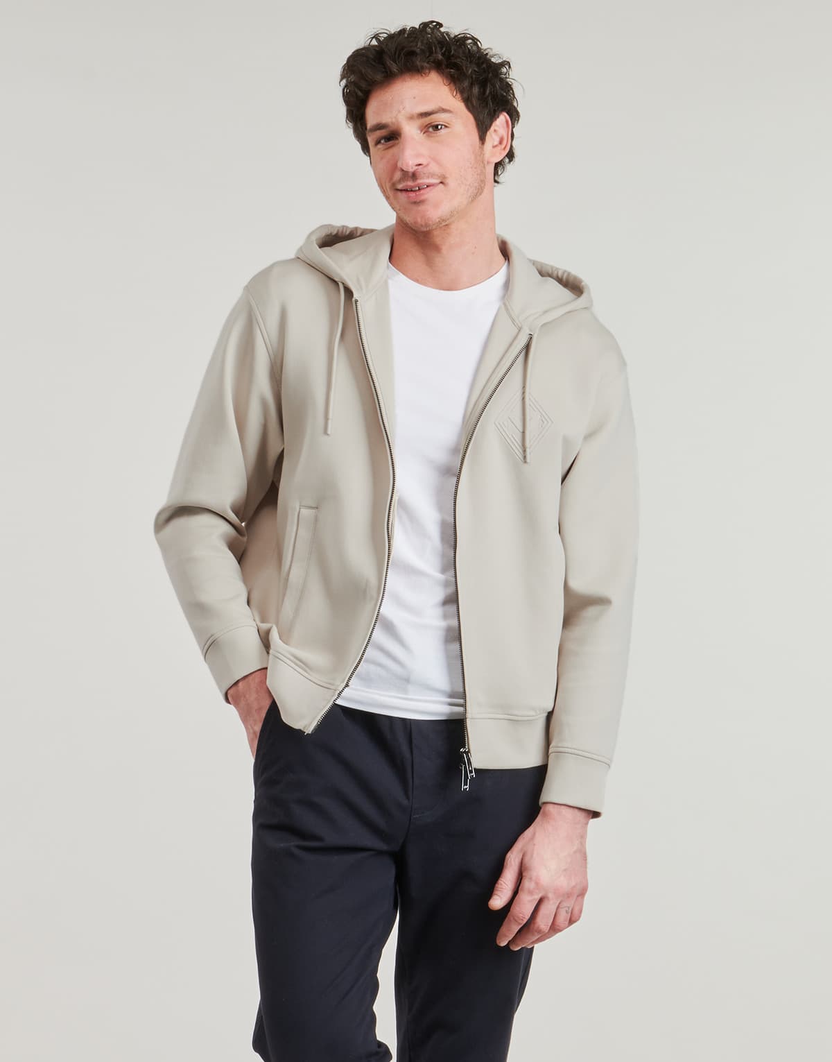 Men's Sweatshirts Emporio Armani Beige