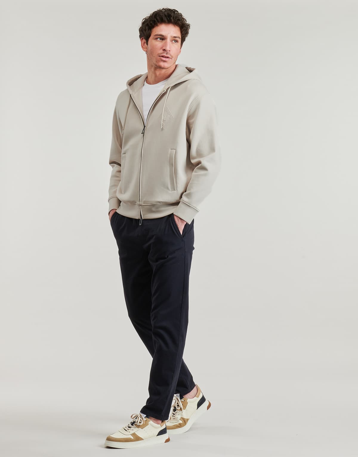 Men's Sweatshirts Emporio Armani Beige