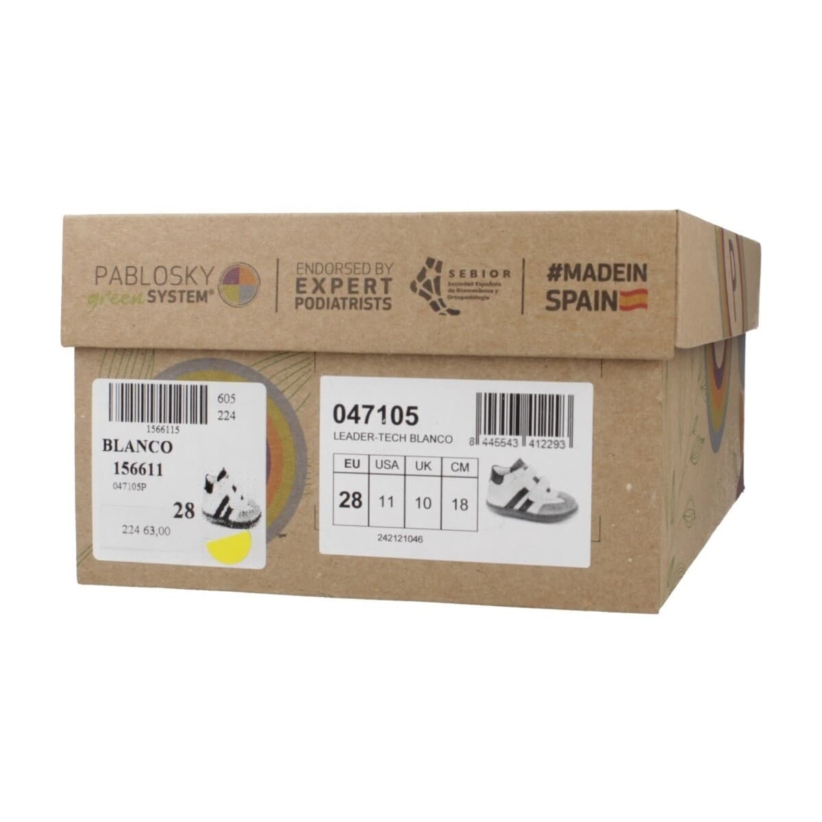 Boys' Sneakers Pablosky White