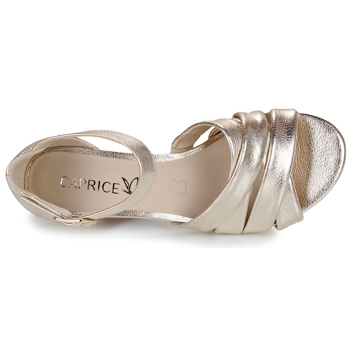 Women's Pumps Caprice Gold