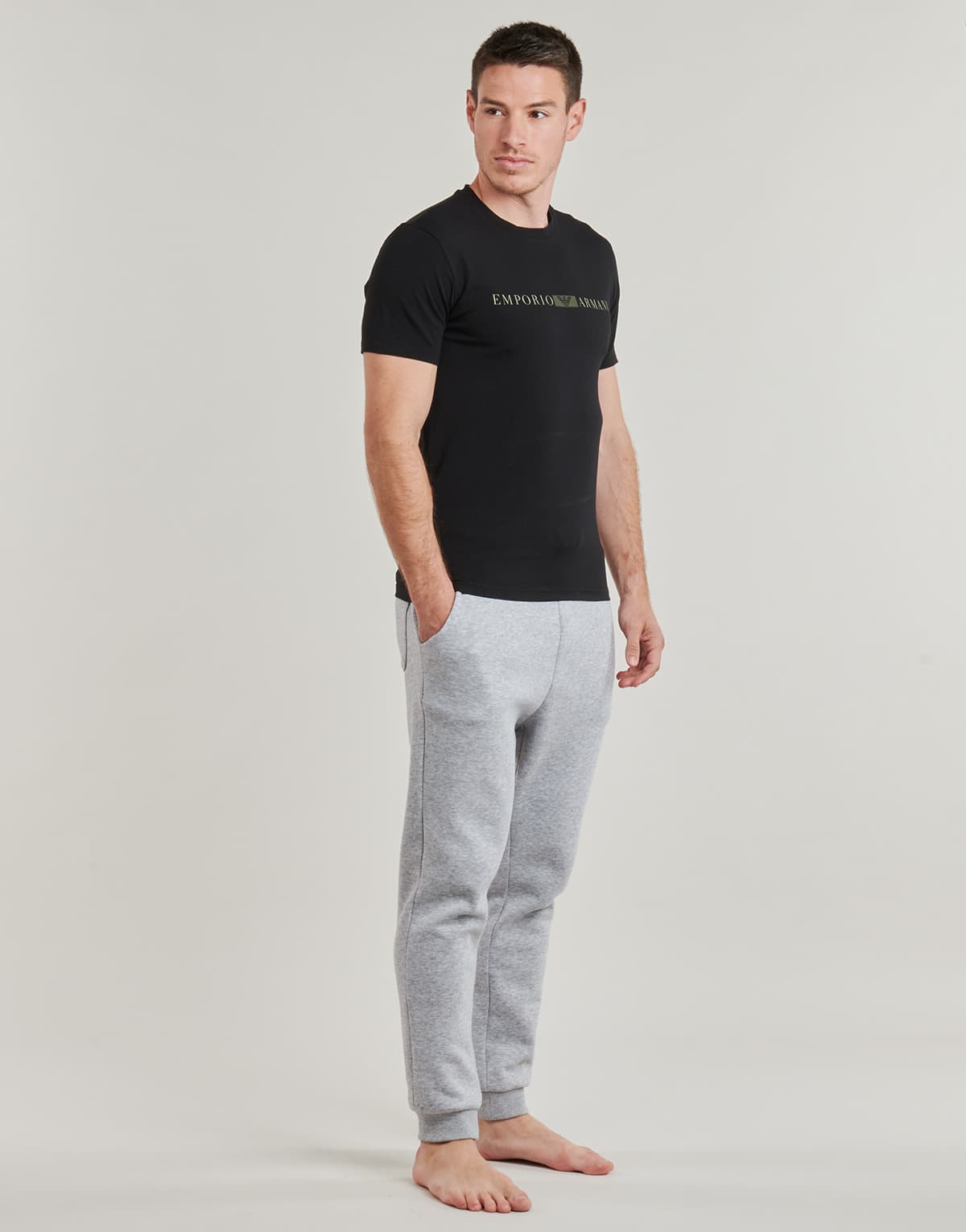 Men's T-Shirts Emporio Armani Black