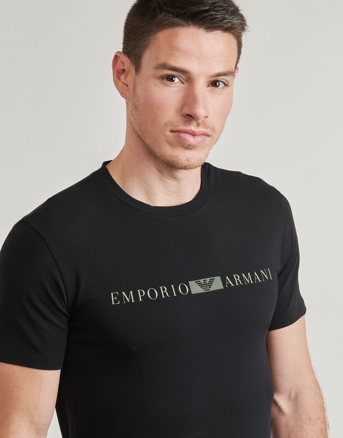Men's T-Shirts Emporio Armani Black