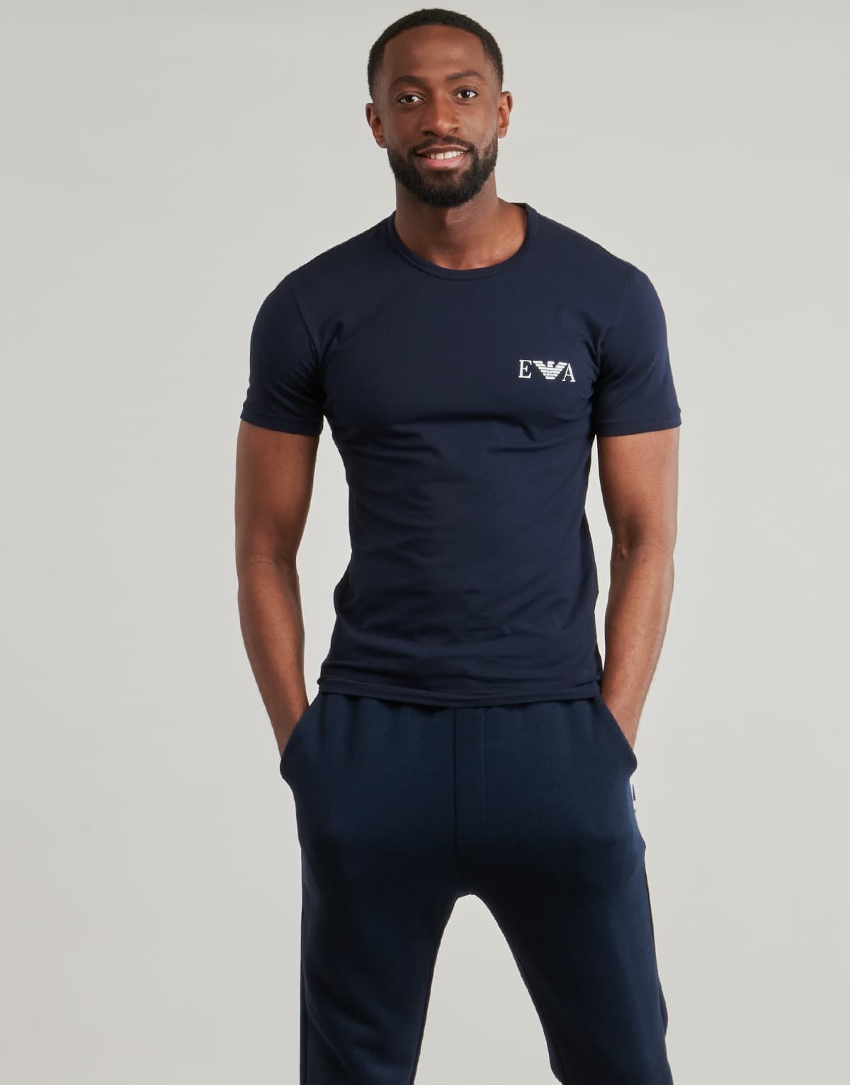 Men's T-Shirts Emporio Armani Blue