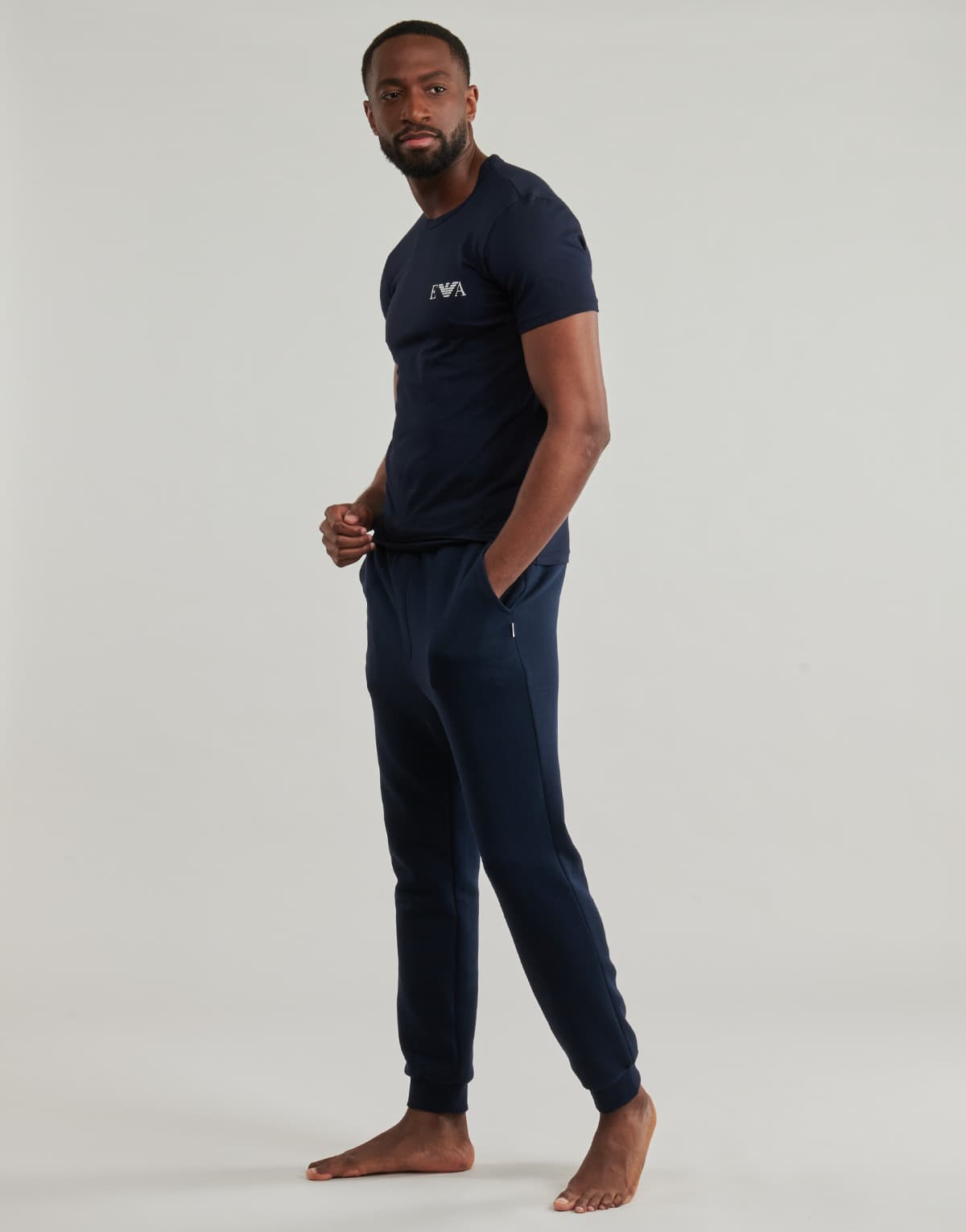 Men's T-Shirts Emporio Armani Blue