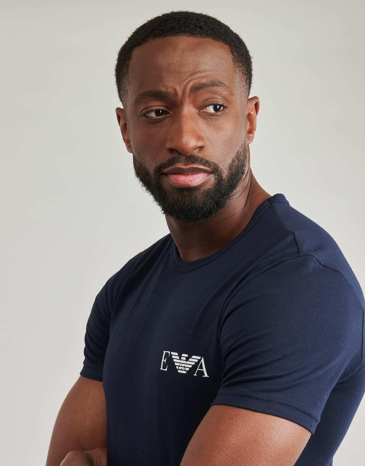 Men's T-Shirts Emporio Armani Blue