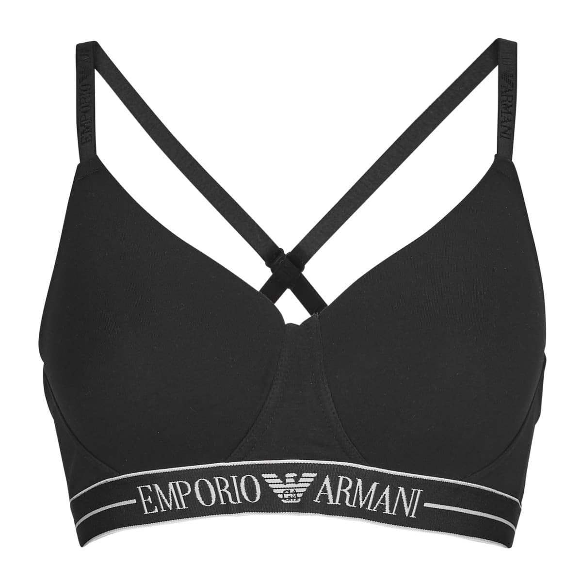 Αθλητικά σουτιέν Emporio Armani EVERYDAY COTTON PADDED SOFT COUTOUR BRA