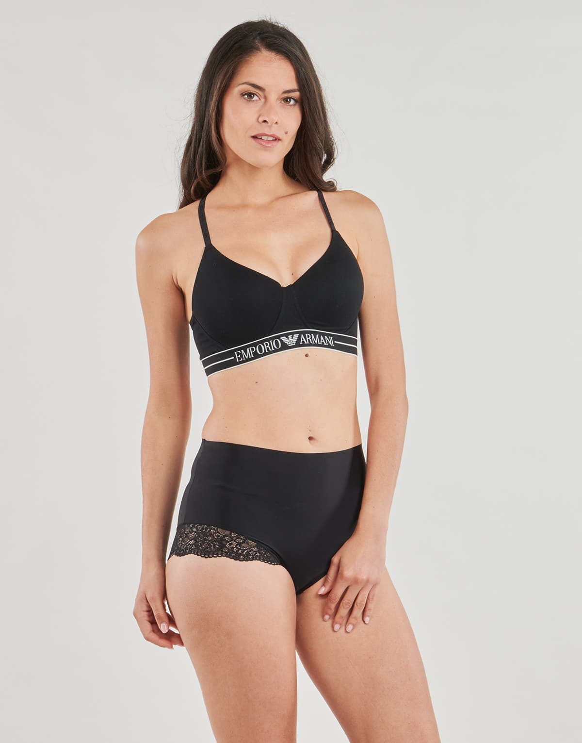 Women's Sports Bras Emporio Armani Black