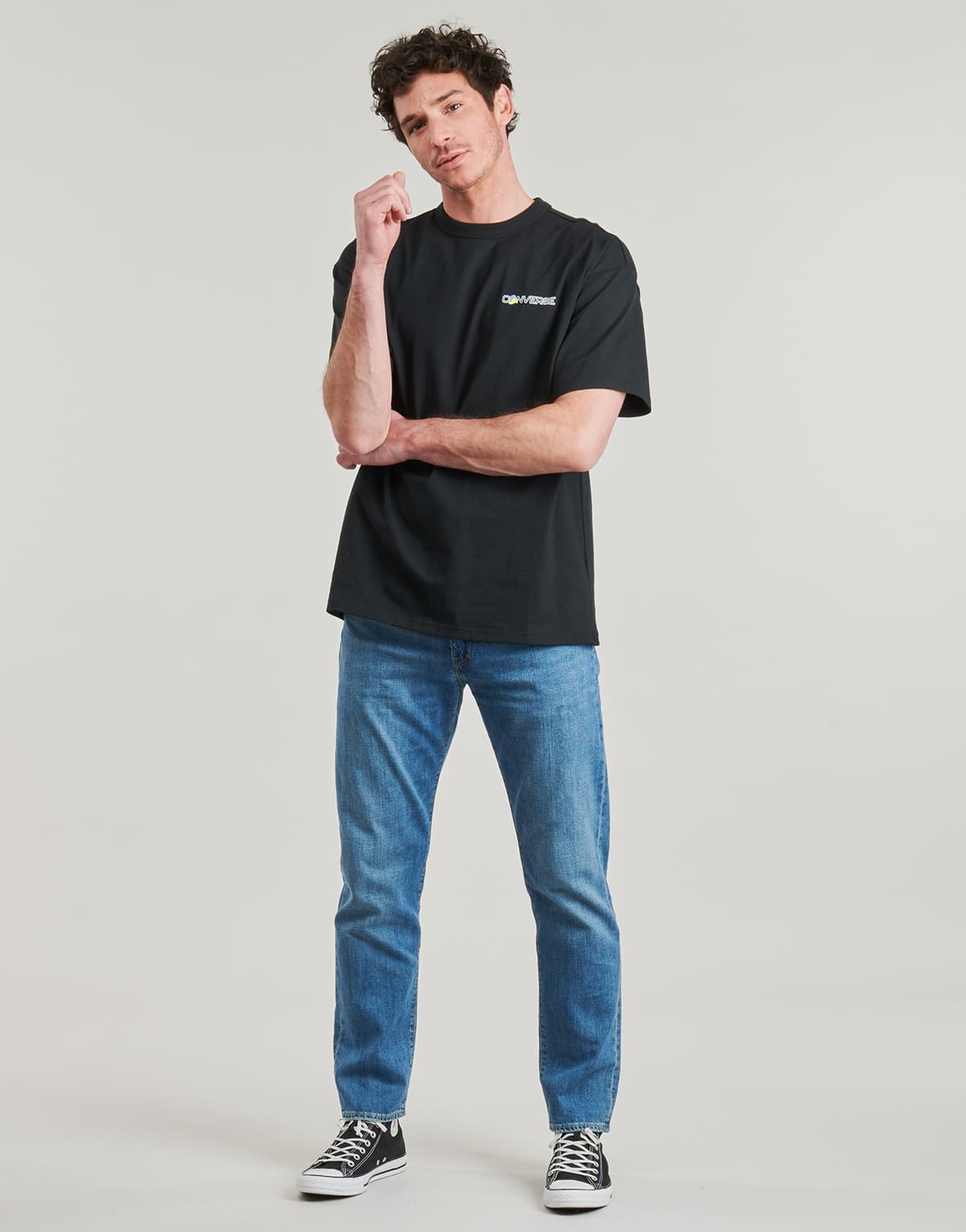 Men's T-Shirts Converse Black