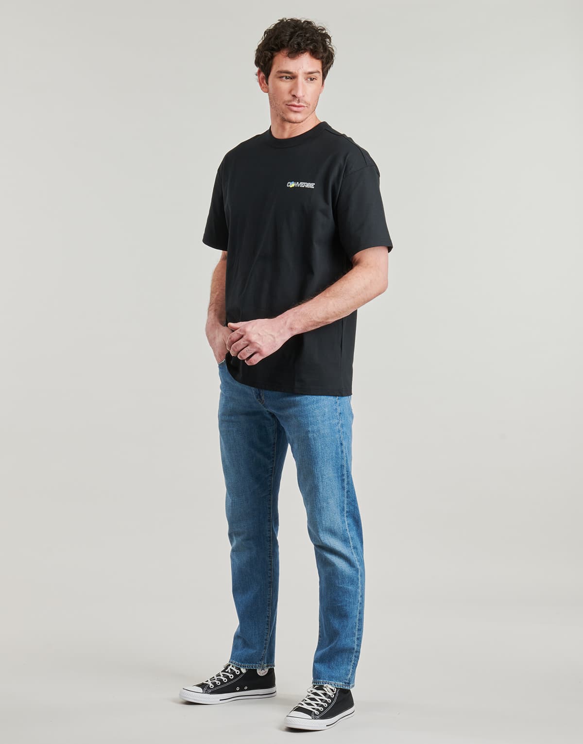 Men's T-Shirts Converse Black