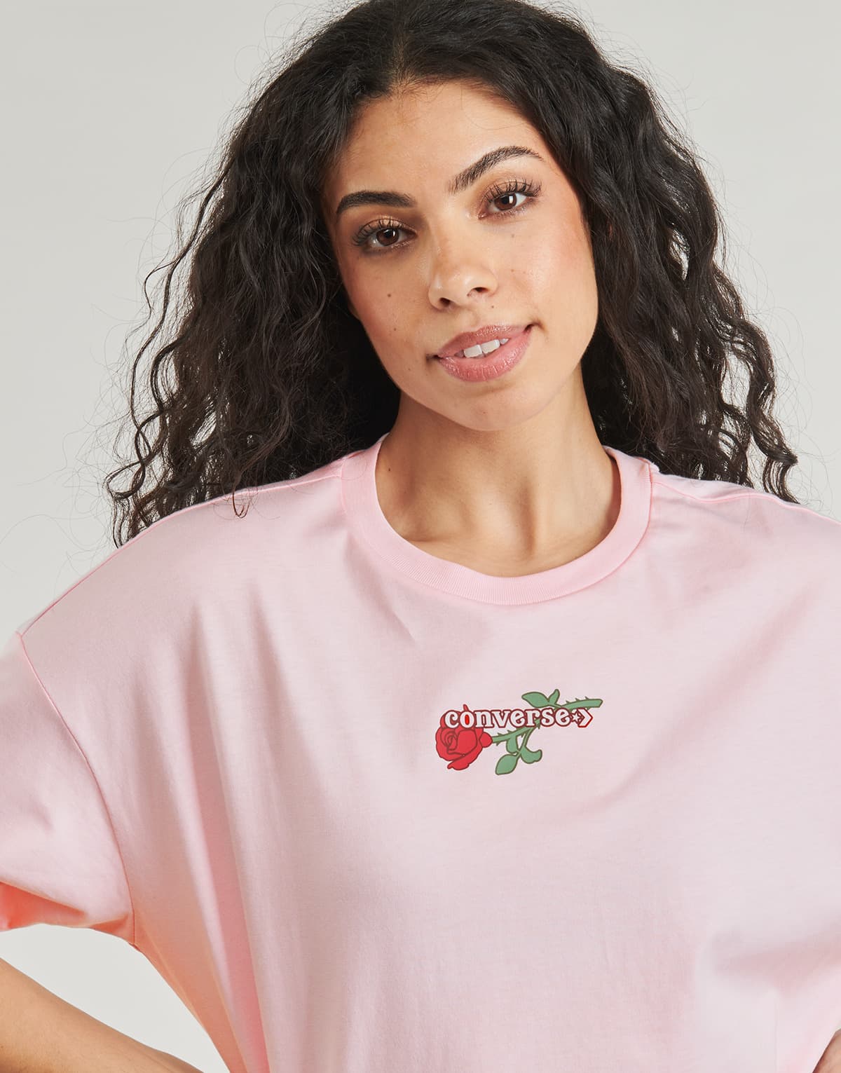 Women's T-Shirts Converse Pink
