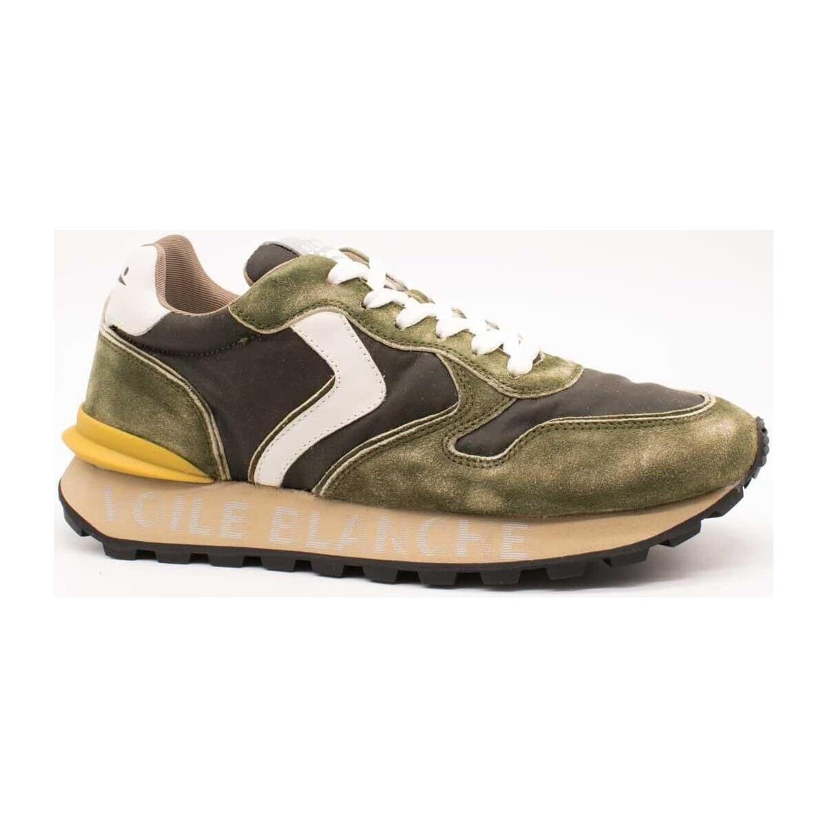 Men's Sneakers Voile Blanche Green