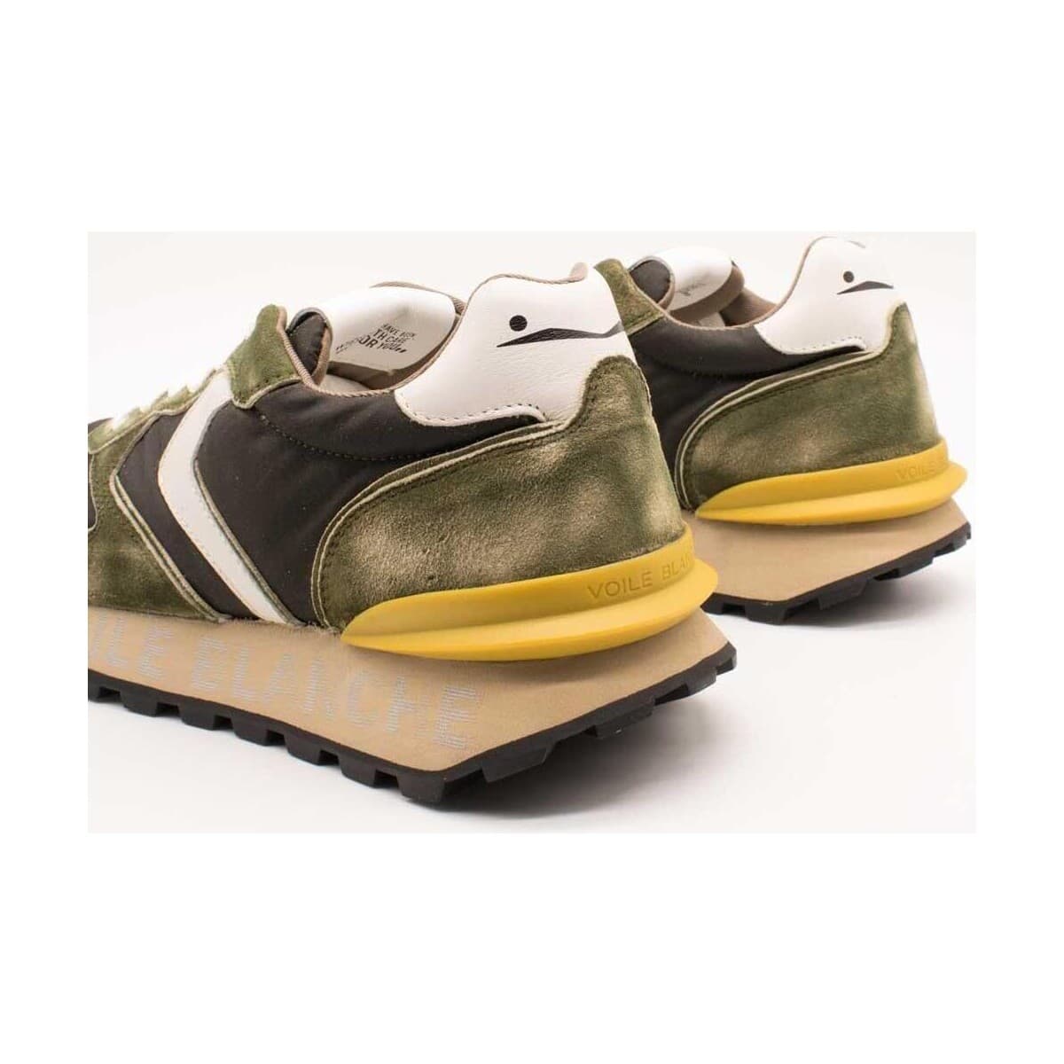 Men's Sneakers Voile Blanche Green