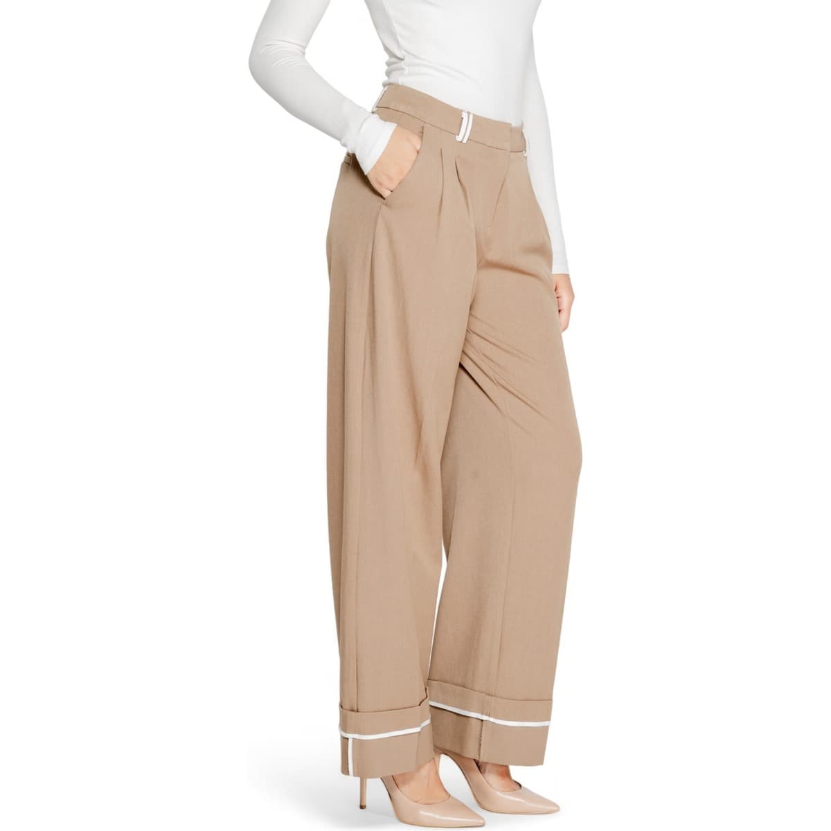 Women's Pants Only Brown
