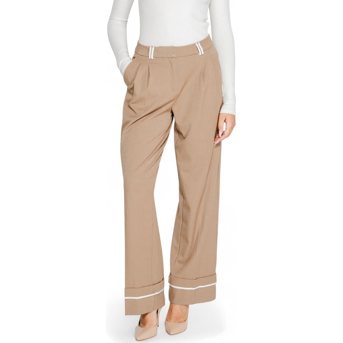 Women's Pants Only Brown