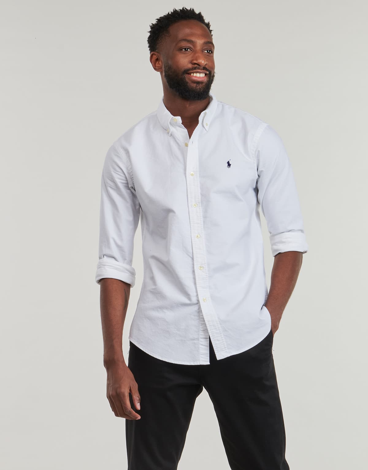 Men's Shirts Polo Ralph Lauren White