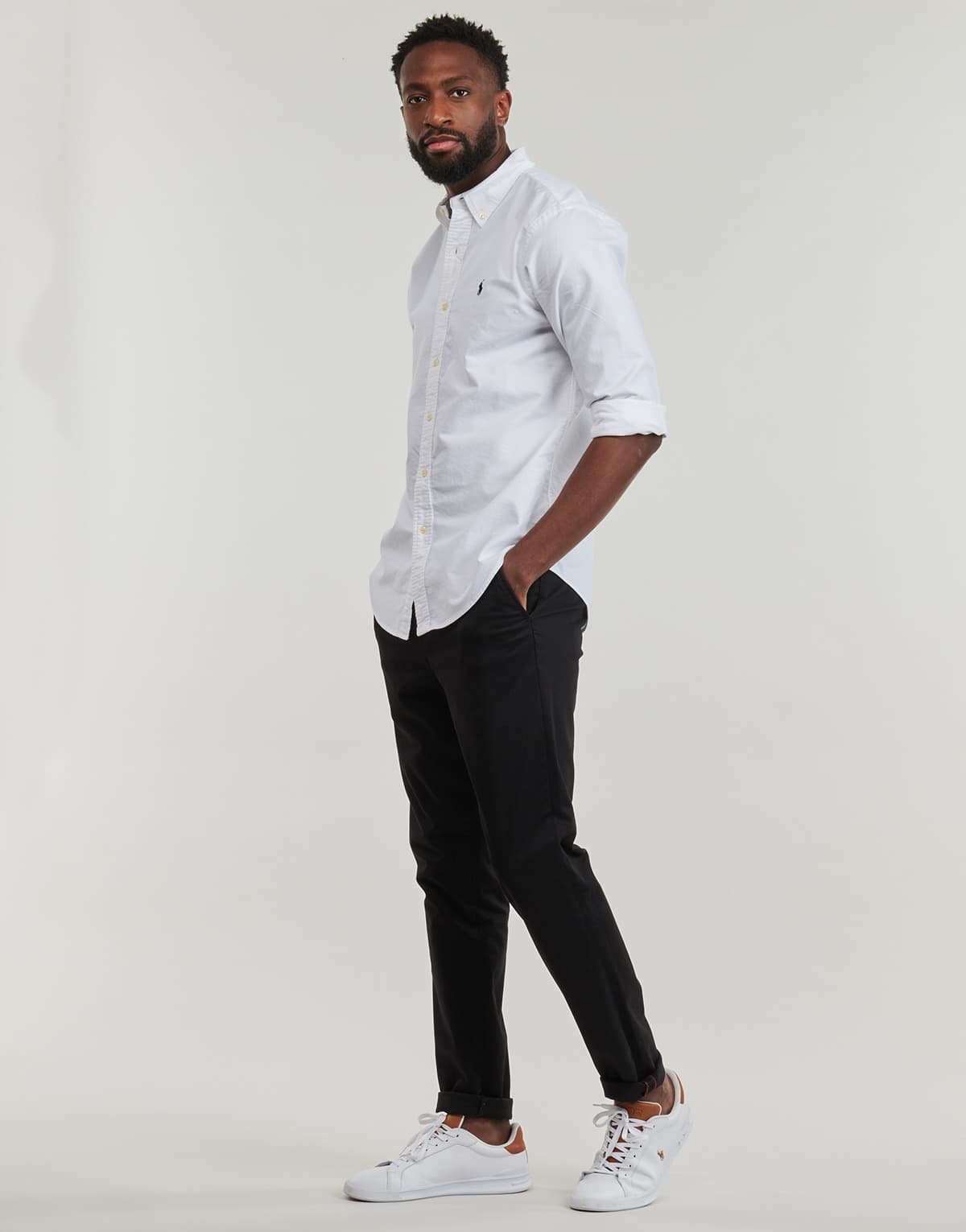 Men's Shirts Polo Ralph Lauren White