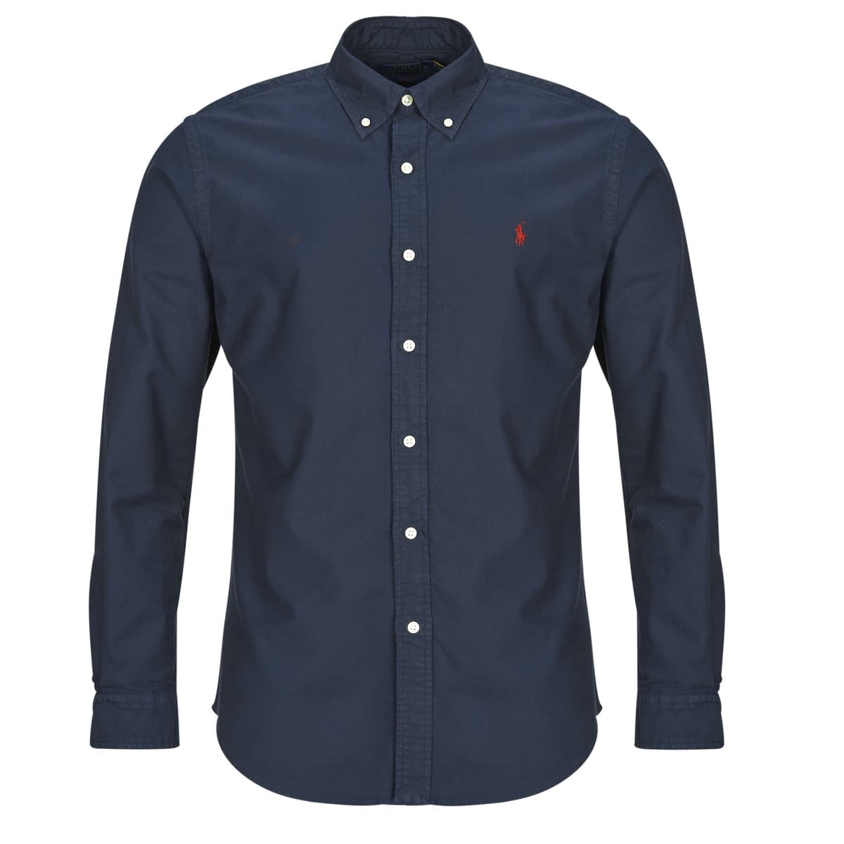 Πουκάμισο με μακριά μανίκια Polo Ralph Lauren CHEMISE DROITE CUSTOM EN OXFORD LEGER