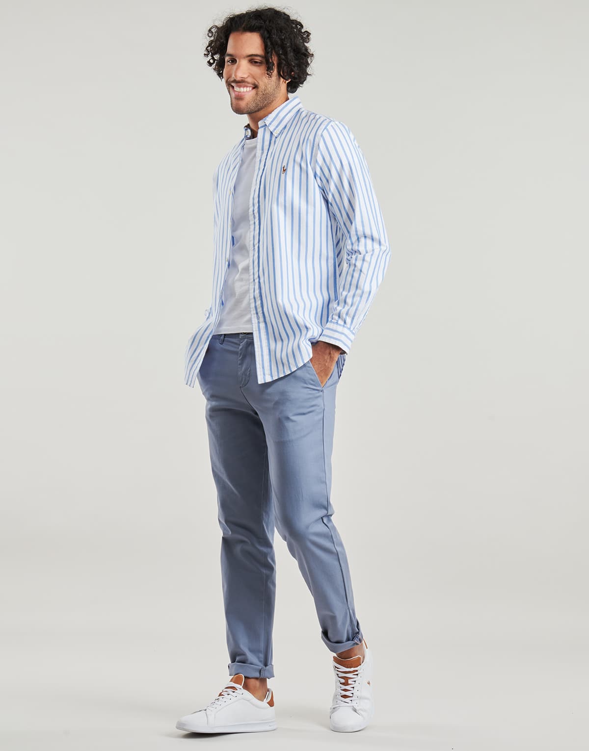 Men's Shirts Polo Ralph Lauren Blue