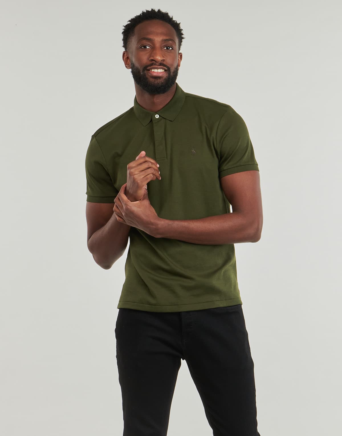 Men's Polo Shirts Polo Ralph Lauren Khaki