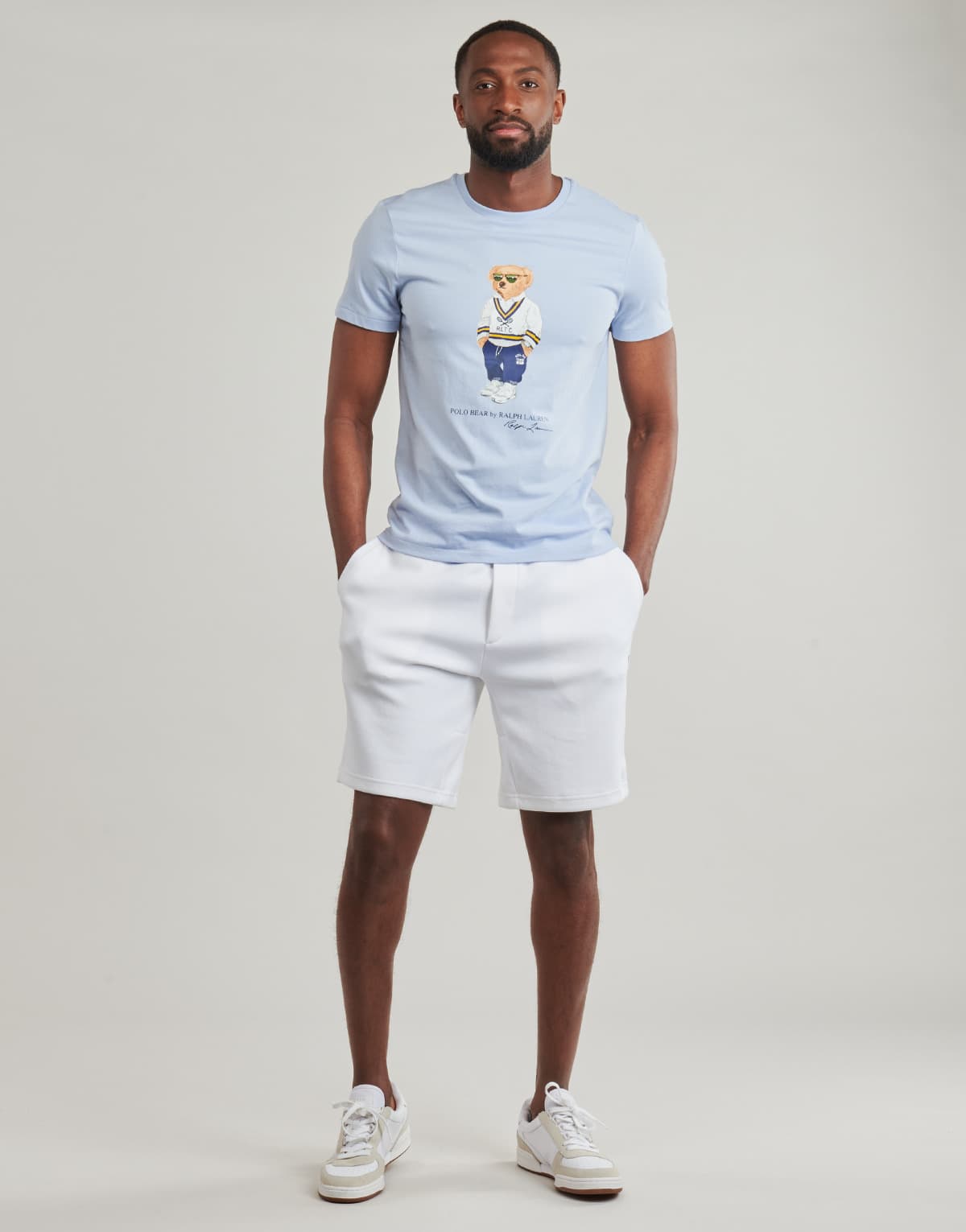 Men's Shorts Polo Ralph Lauren White