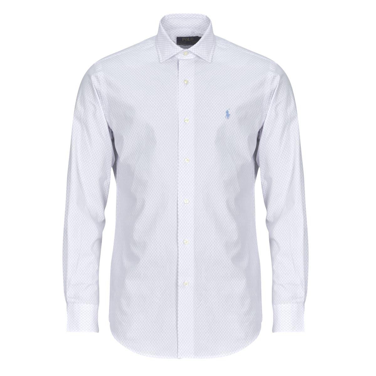 Πουκάμισο με μακριά μανίκια Polo Ralph Lauren CHEMISE COUPE DROITE EN POPELINE MICRO MOTIF