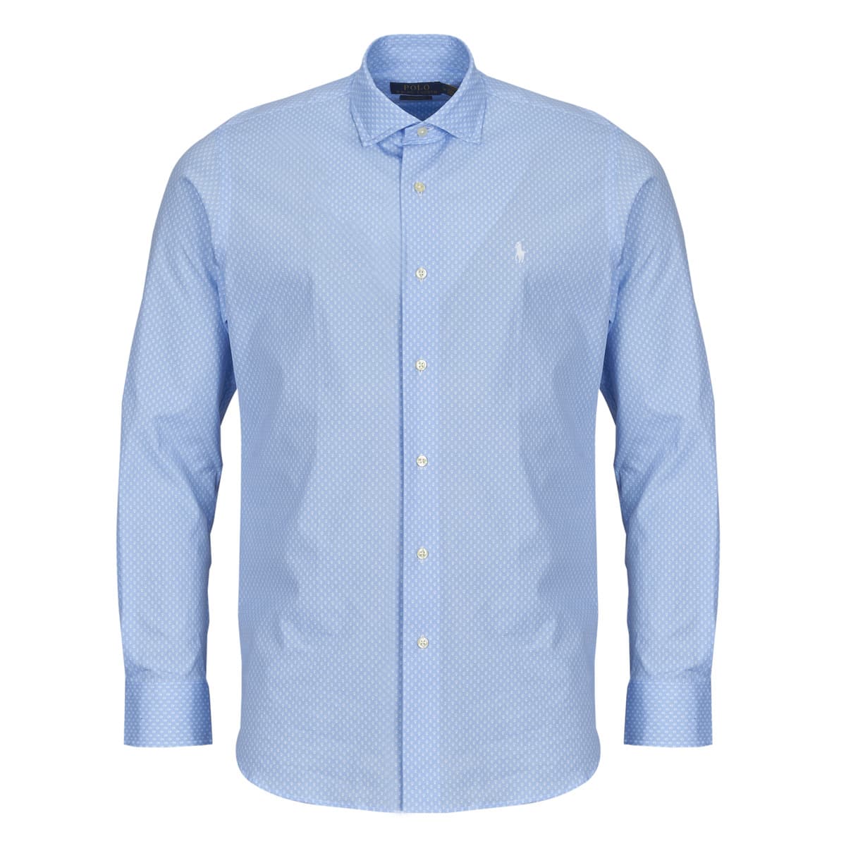 Πουκάμισο με μακριά μανίκια Polo Ralph Lauren CHEMISE COUPE DROITE EN POPELINE MICRO MOTIF