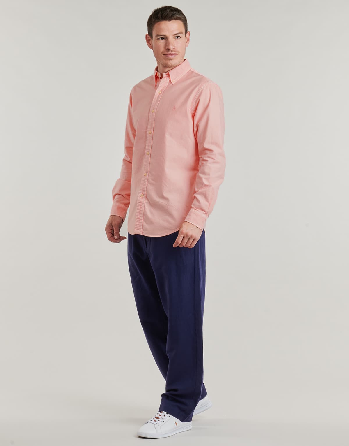 Men's Shirts Polo Ralph Lauren Pink