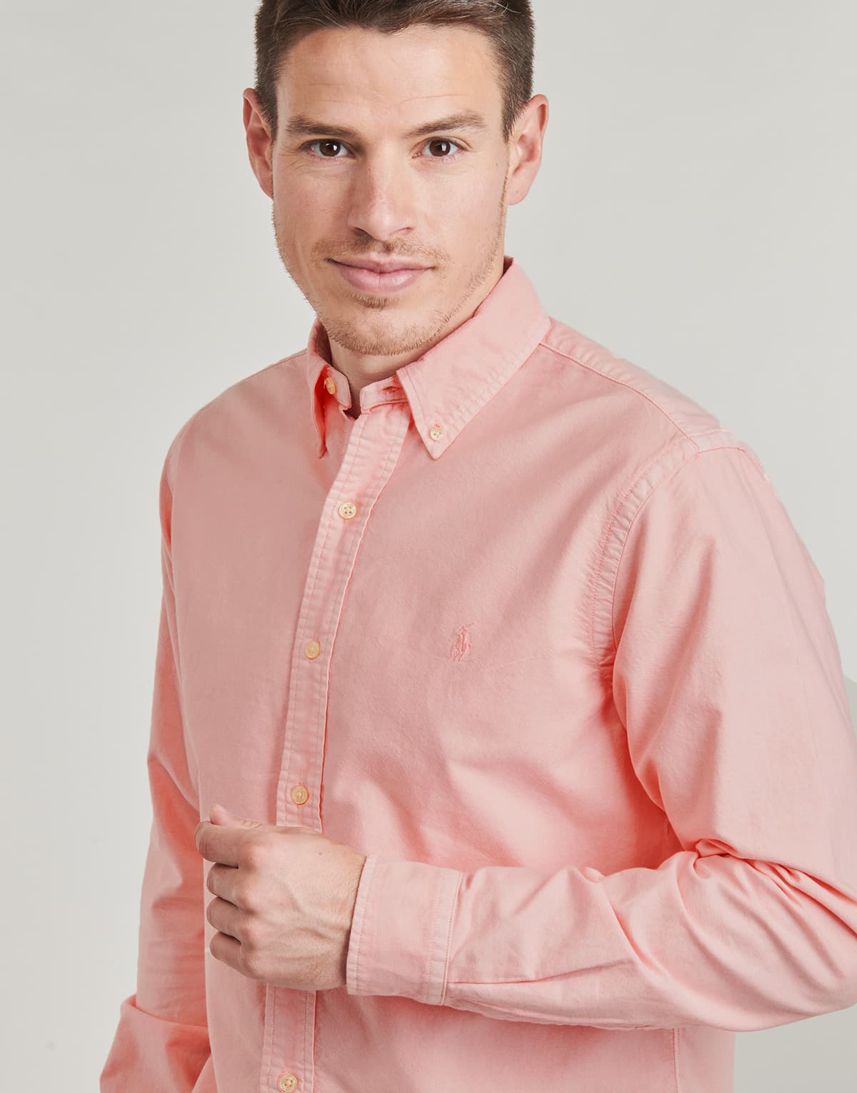 Men's Shirts Polo Ralph Lauren Pink
