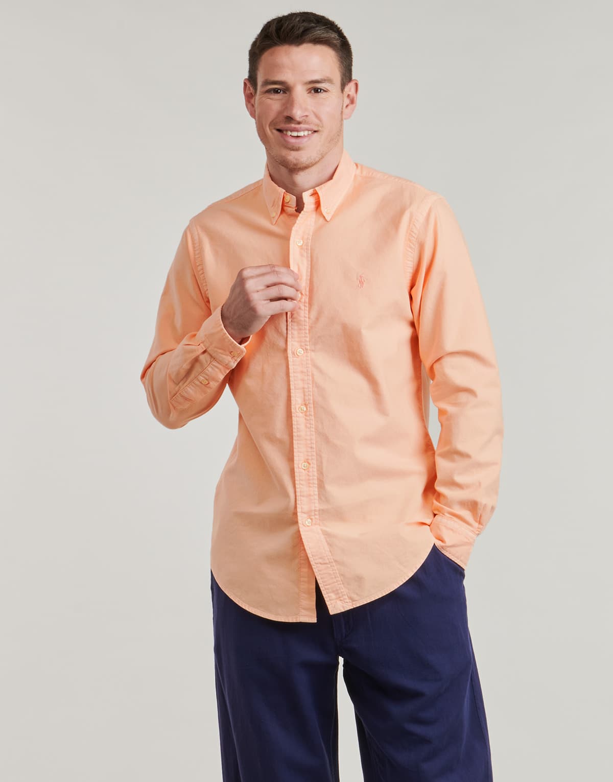 Men's Shirts Polo Ralph Lauren Orange