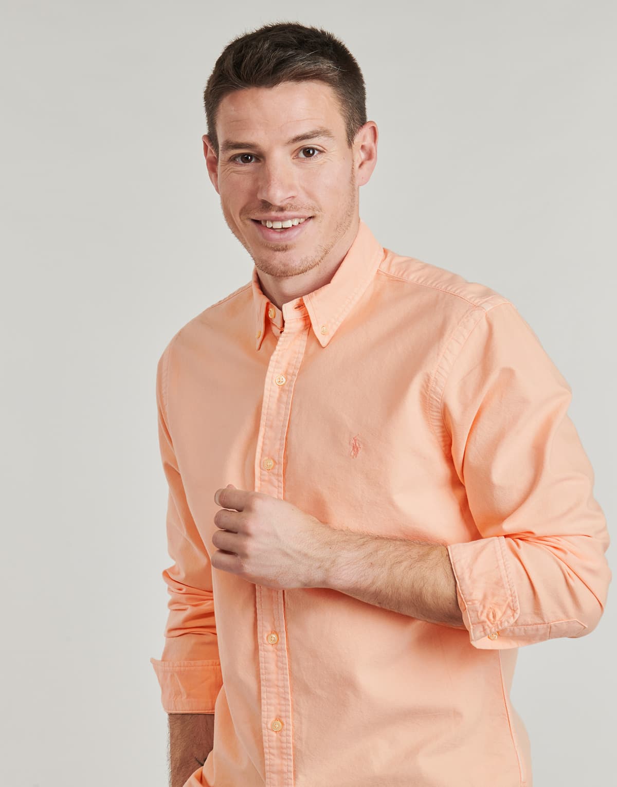 Men's Shirts Polo Ralph Lauren Orange