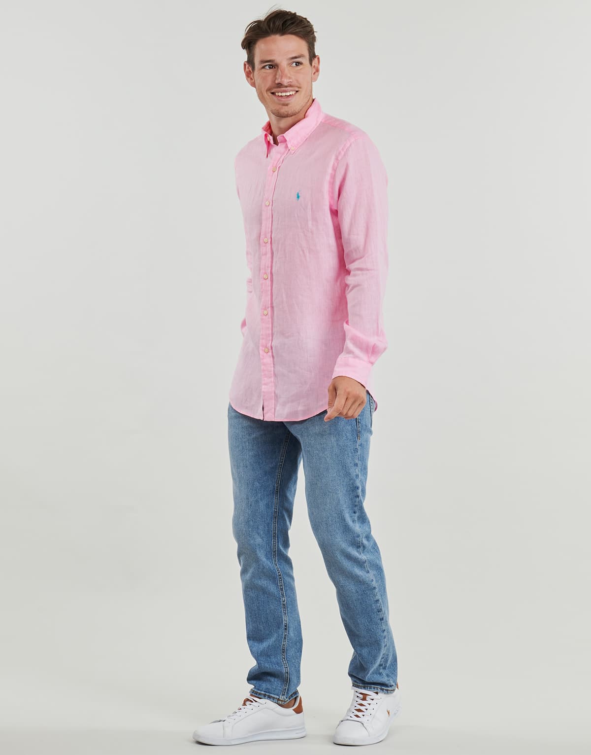 Men's Shirts Polo Ralph Lauren Pink