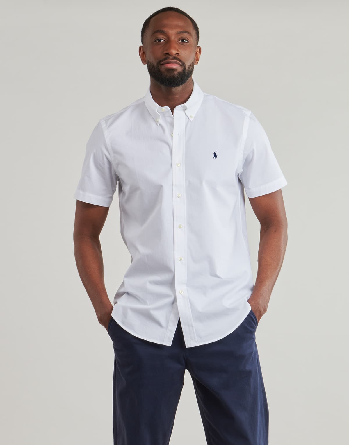 Men's Shirts Polo Ralph Lauren White