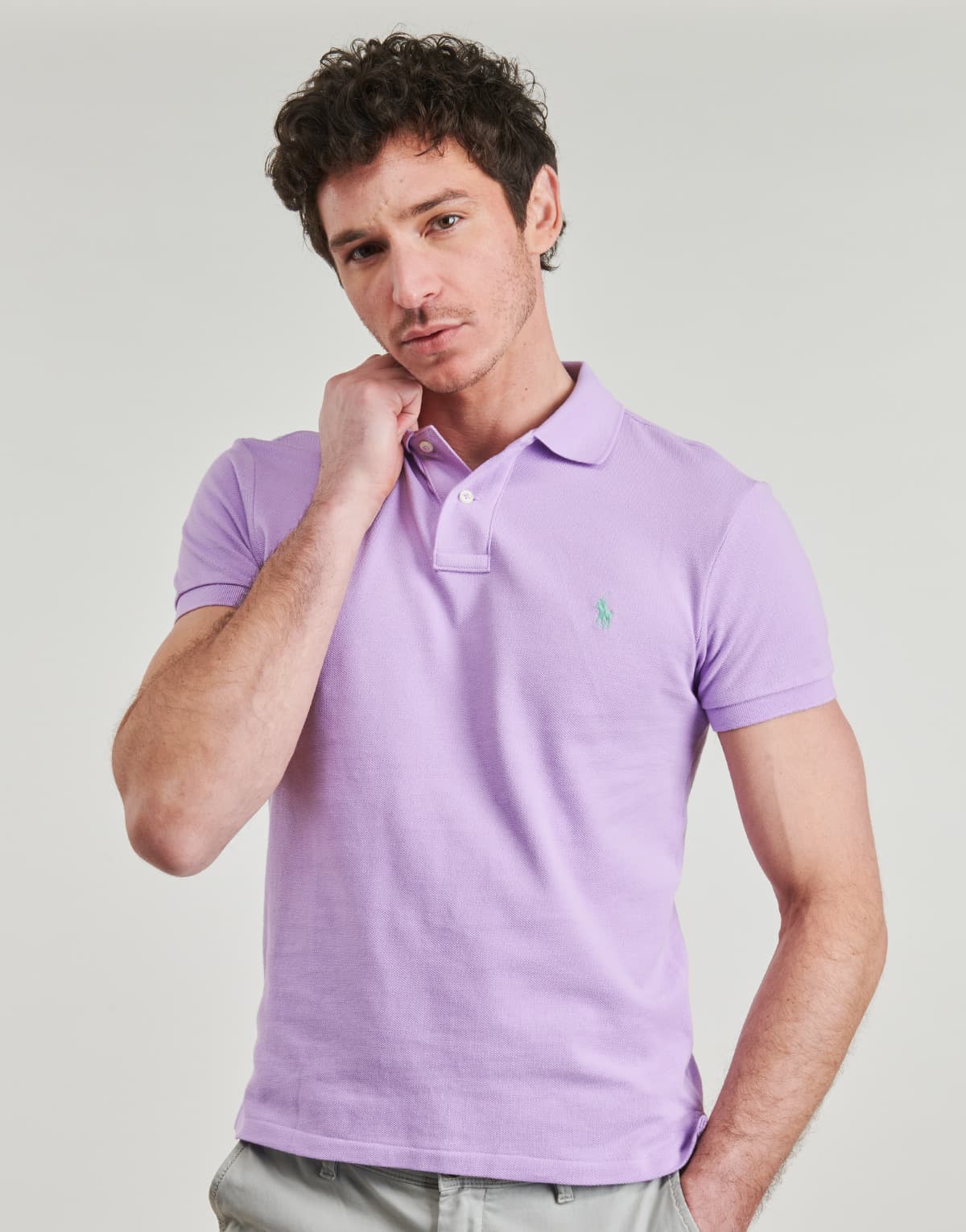 Men's Polo Shirts Polo Ralph Lauren Purple
