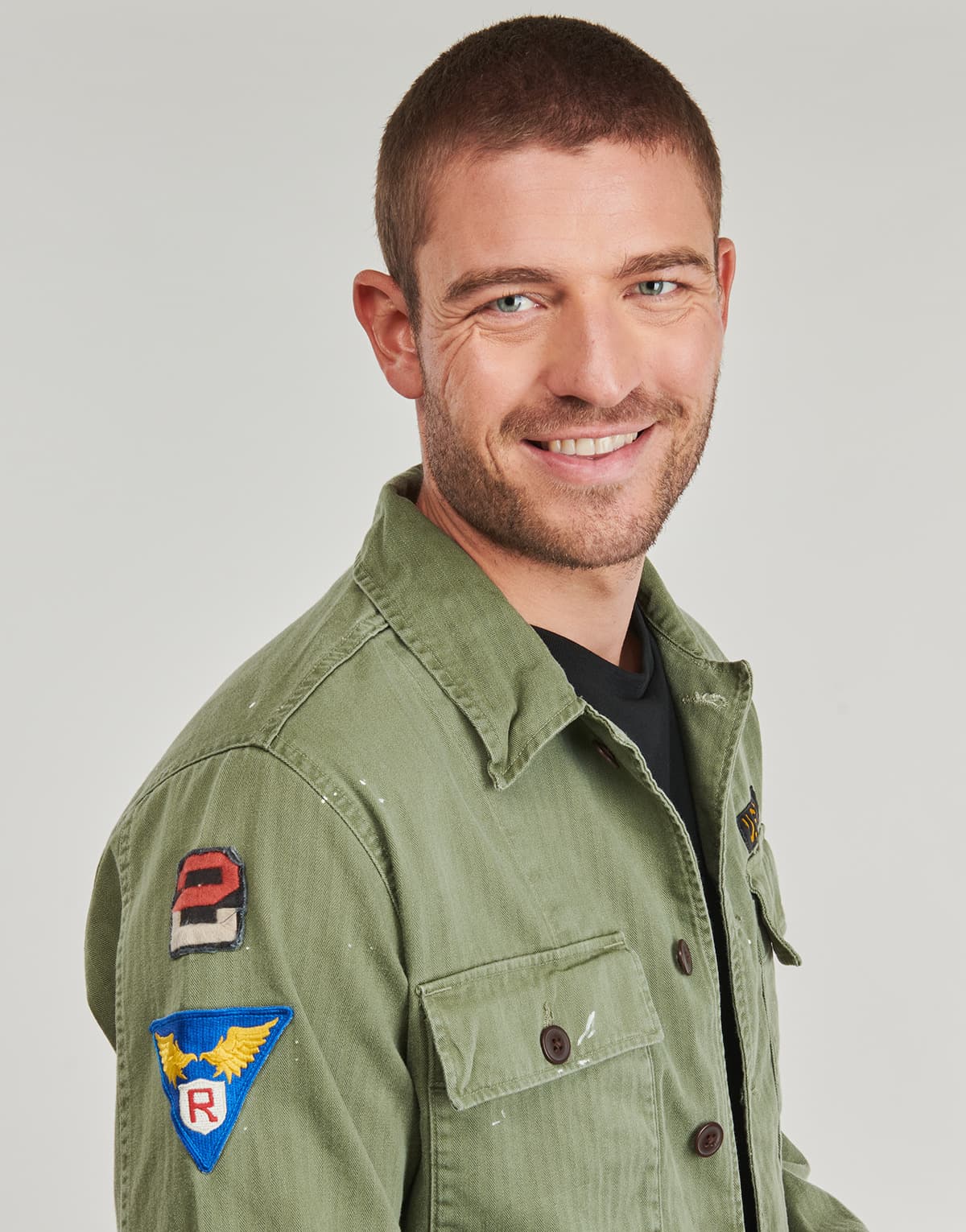 Men's T-Shirts Polo Ralph Lauren Khaki